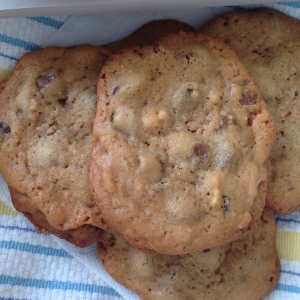 Chocolate Chip Cookies with Honey